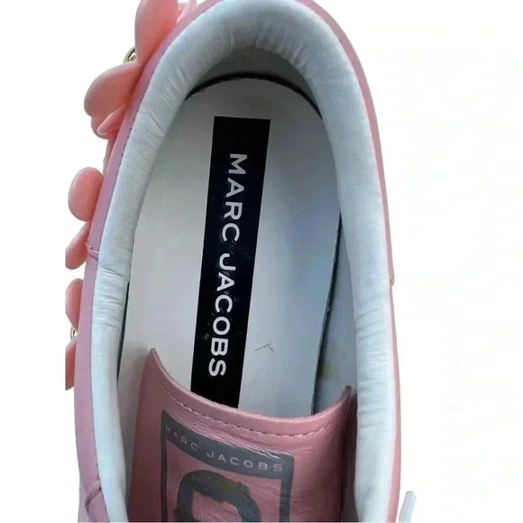 MARC JACOB DAISY STUD WOMEN’S LEATHER SNEAKERS SIZE 41/ US 11 - Picture 11 of 13